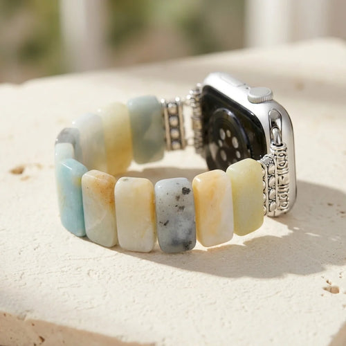 Bracelet Apple Watch Harmony — L'équilibre des énergies en 5 pierres