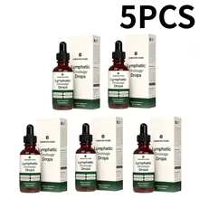 Lymphatic Drainage Drops 60ml, Nature's Roots Herbal Supplement, Edema Relief, Natural Detox & Swelling Reduction