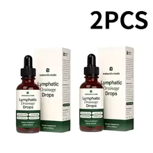 Lymphatic Drainage Drops 60ml, Nature's Roots Herbal Supplement, Edema Relief, Natural Detox & Swelling Reduction